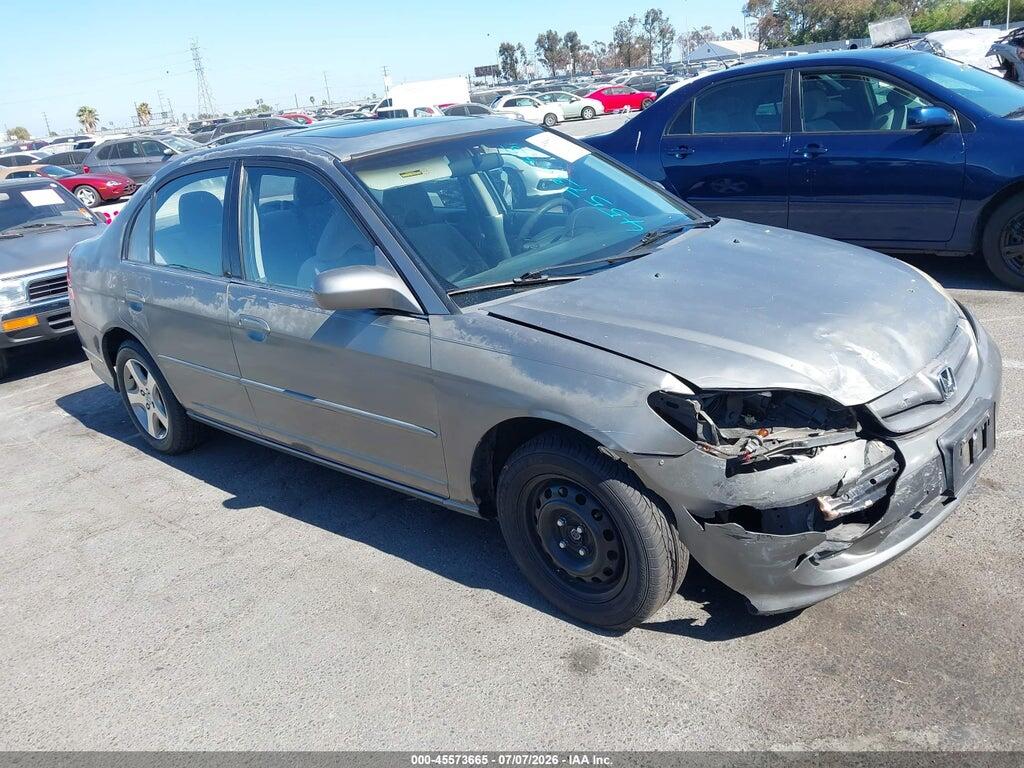 JHMES26775S001222 2005 HONDA CIVIC photo no. 1