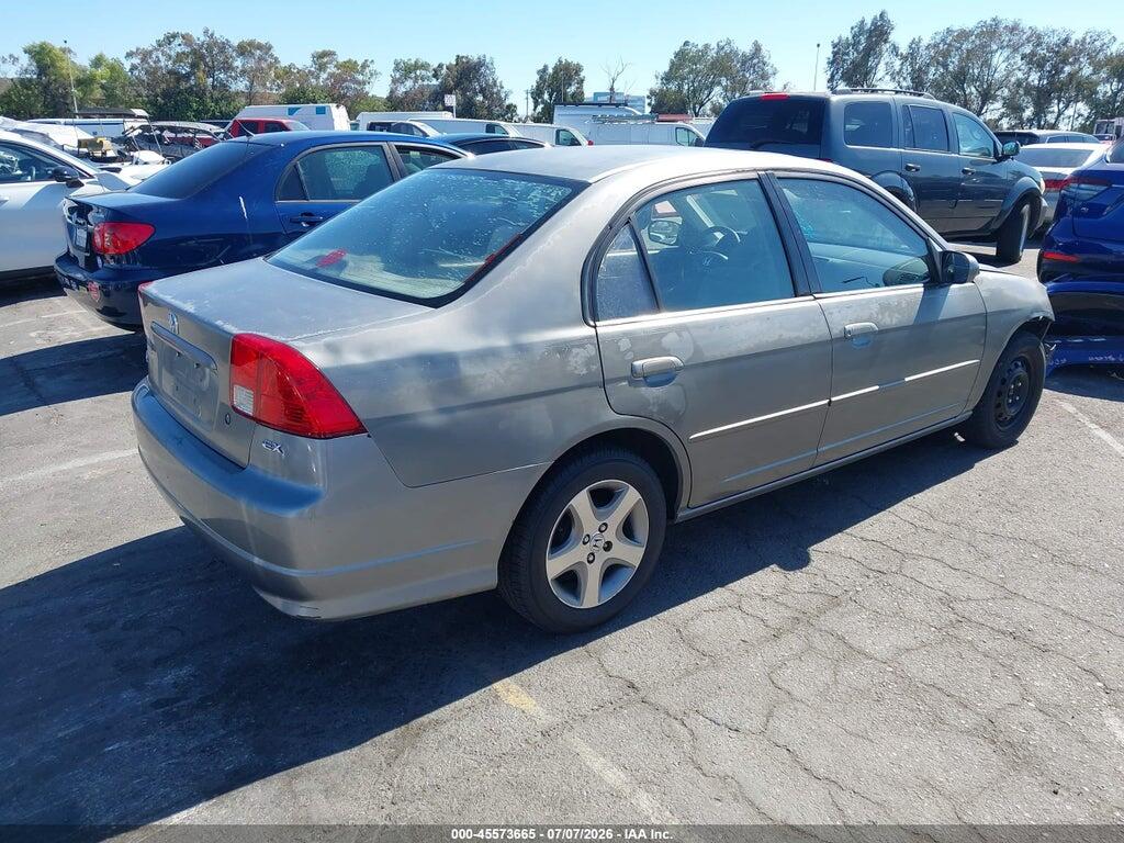 JHMES26775S001222 2005 HONDA CIVIC photo no. 4