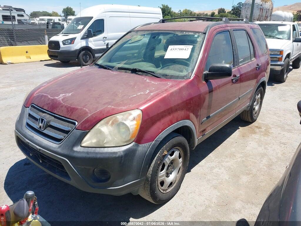 JHLRD68506C029619 2006 HONDA CR-V photo no. 2