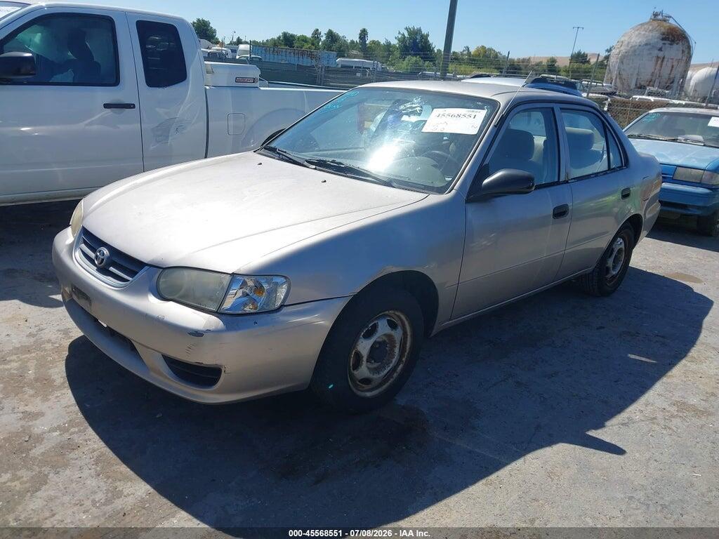 1NXBR12E71Z437688 2001 TOYOTA COROLLA photo no. 2