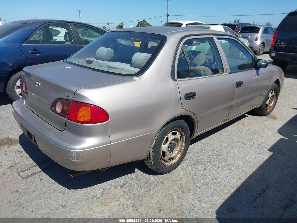 1NXBR12E71Z437688 2001 TOYOTA COROLLA photo no. 4