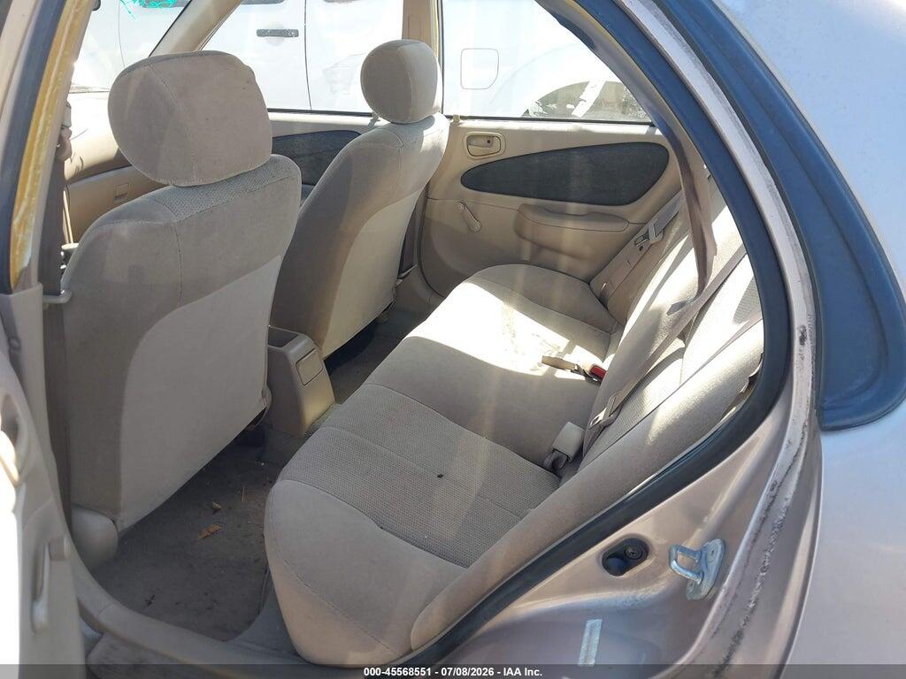 1NXBR12E71Z437688 2001 TOYOTA COROLLA photo no. 8