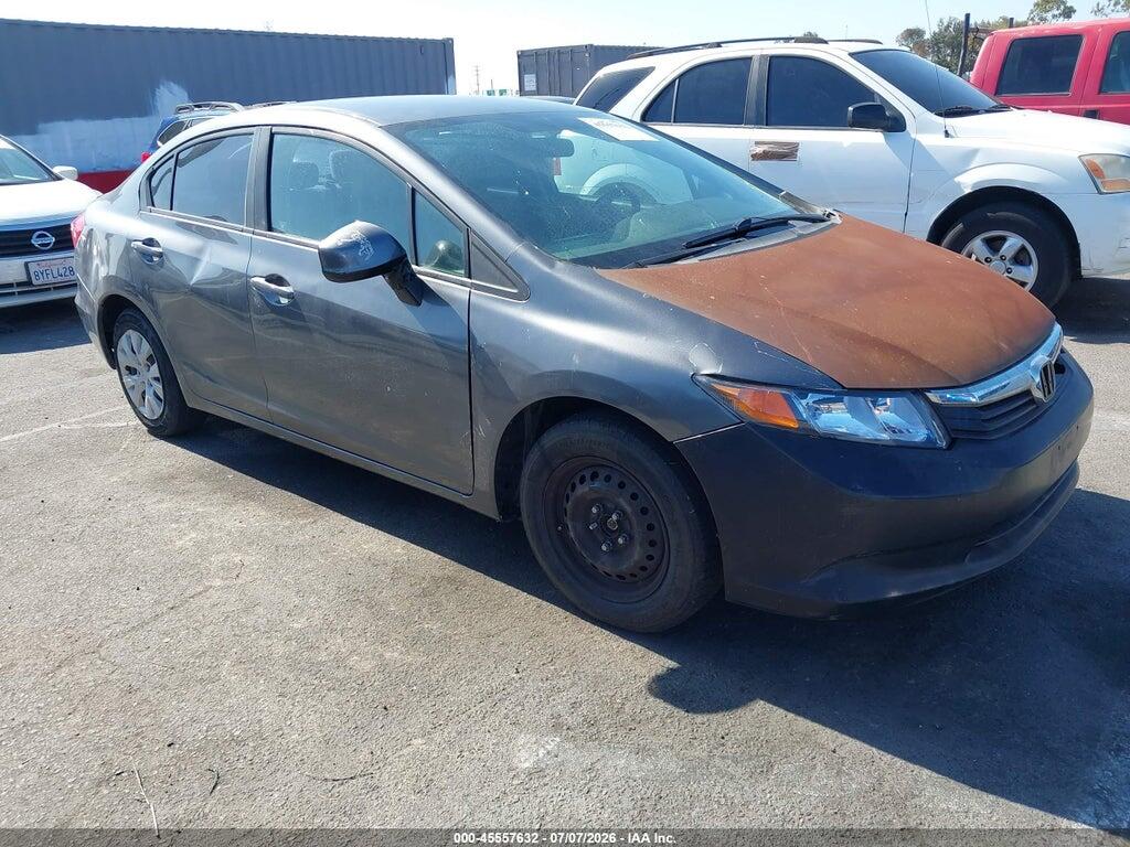 19XFB2F51CE379637 2012 HONDA CIVIC photo no. 1