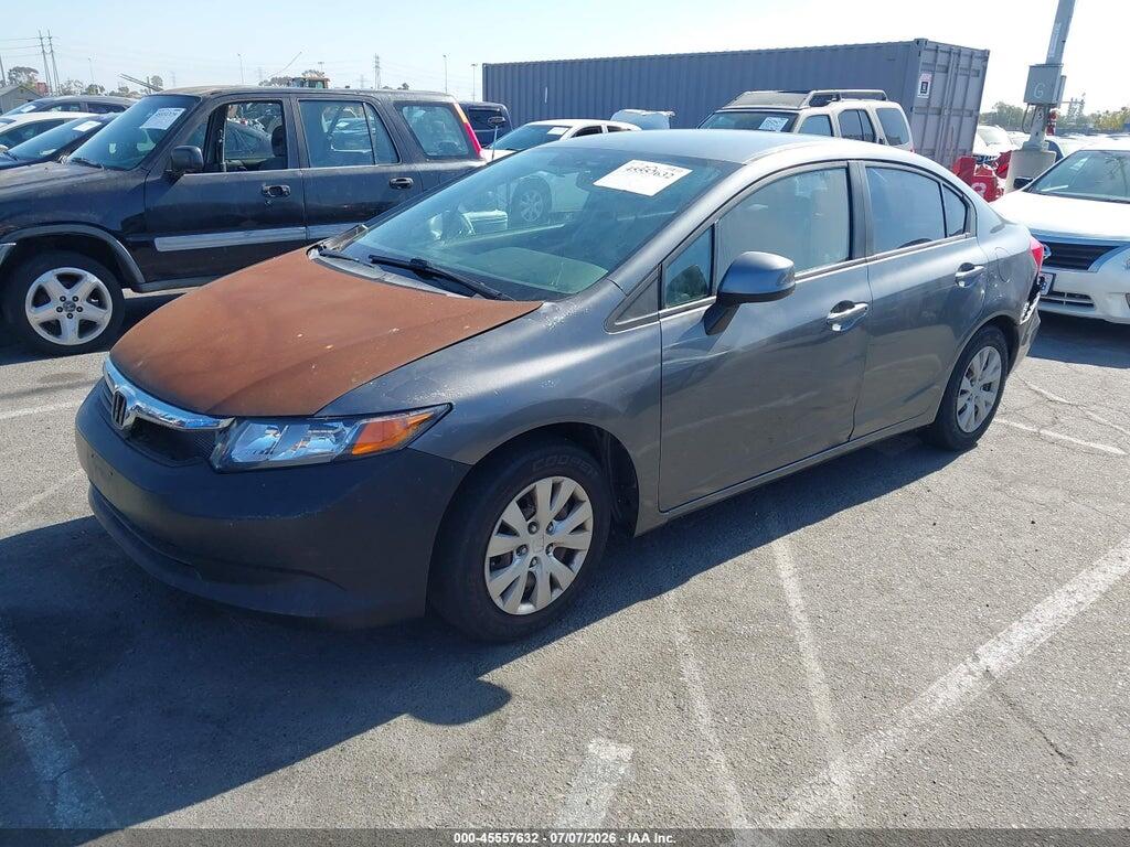19XFB2F51CE379637 2012 HONDA CIVIC photo no. 2