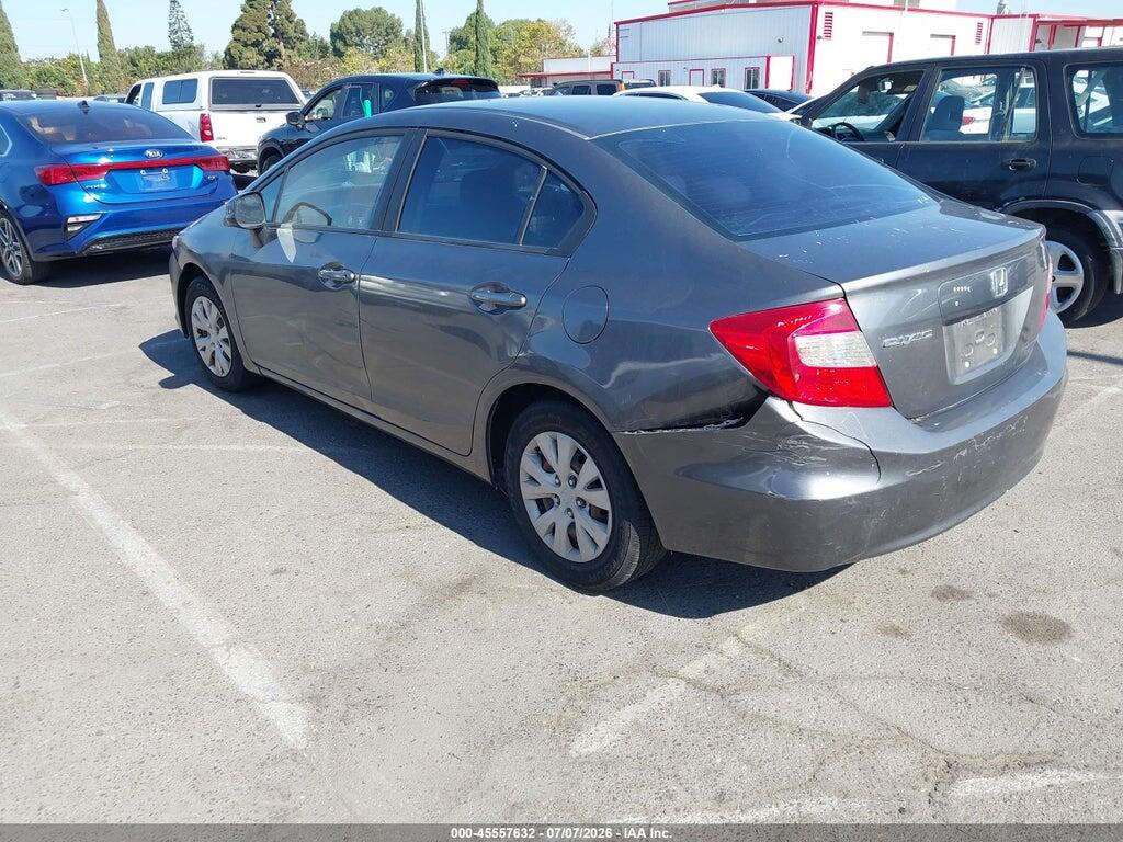 19XFB2F51CE379637 2012 HONDA CIVIC photo no. 3