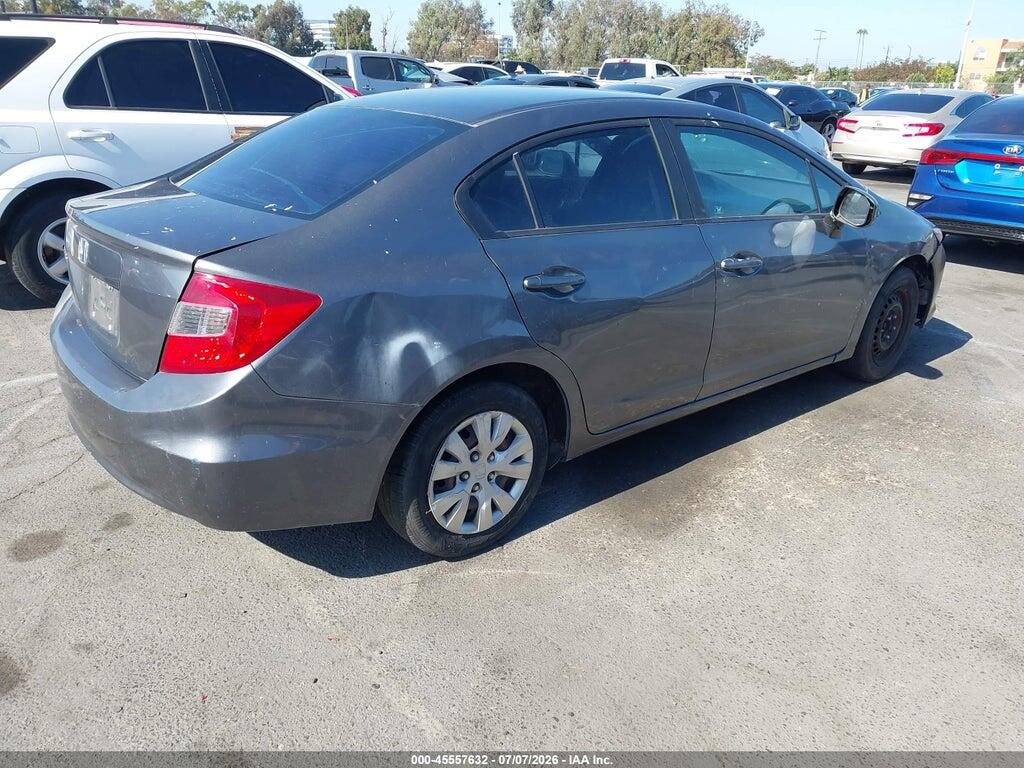 19XFB2F51CE379637 2012 HONDA CIVIC photo no. 4