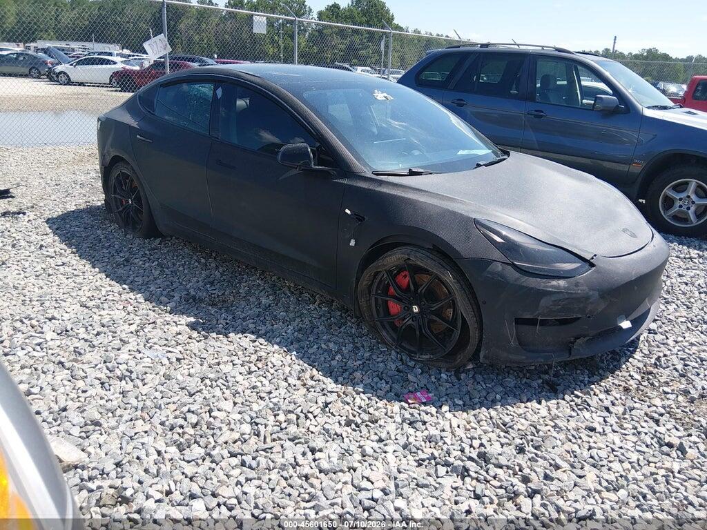 5YJ3E1EB7NF191004 2022 TESLA MODEL 3 photo no. 1