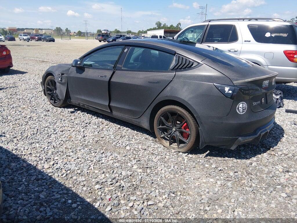 5YJ3E1EB7NF191004 2022 TESLA MODEL 3 photo no. 3