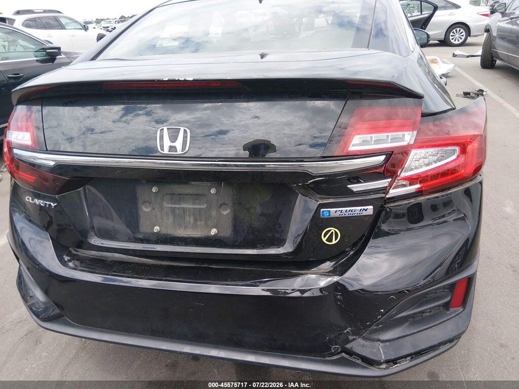 JHMZC5F19JC001996 2018 HONDA CLARITY PLUG-IN HYBRID photo no. 6
