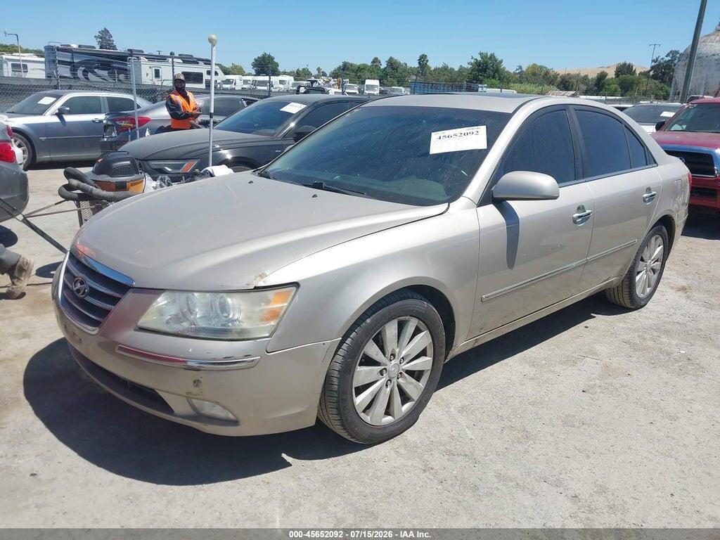 5NPEU46F19H450088 2009 HYUNDAI SONATA photo no. 2