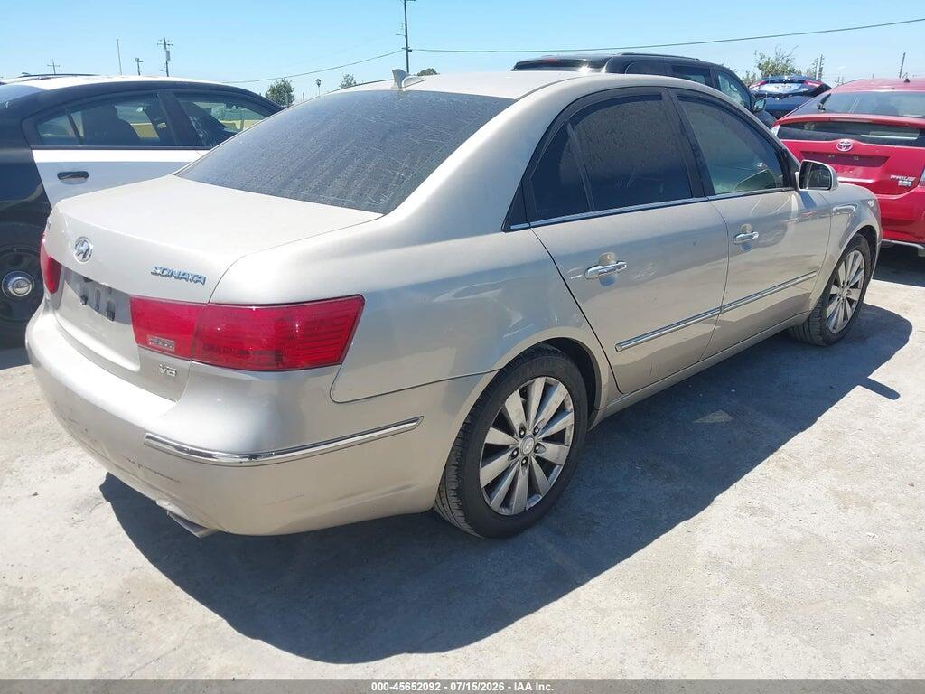 5NPEU46F19H450088 2009 HYUNDAI SONATA photo no. 4