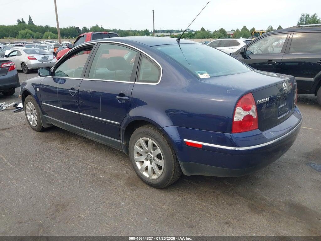 WVWPD63B91P140947 2001 VOLKSWAGEN PASSAT photo no. 3
