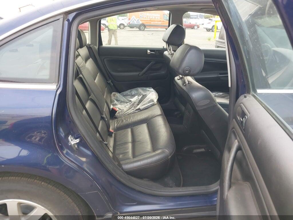 WVWPD63B91P140947 2001 VOLKSWAGEN PASSAT photo no. 8