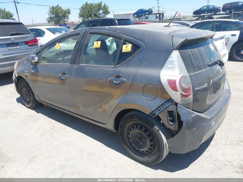 JTDKDTB30E1568014 2014 TOYOTA PRIUS C photo no. 3