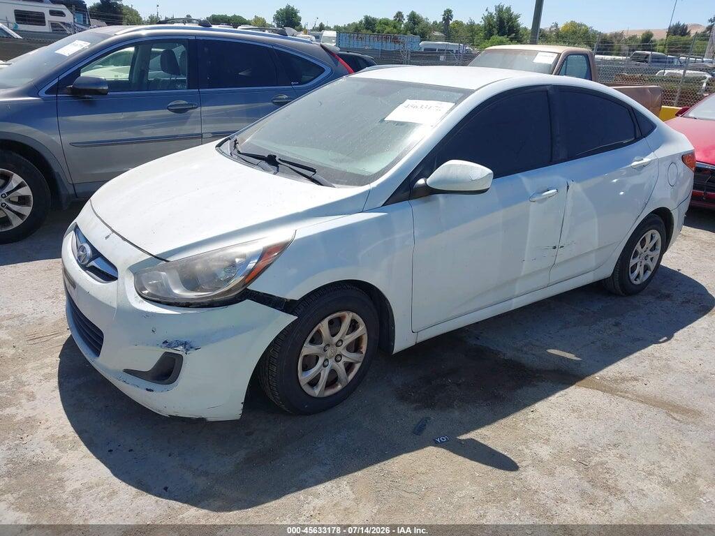 KMHCT4AE8EU616255 2014 HYUNDAI ACCENT photo no. 2