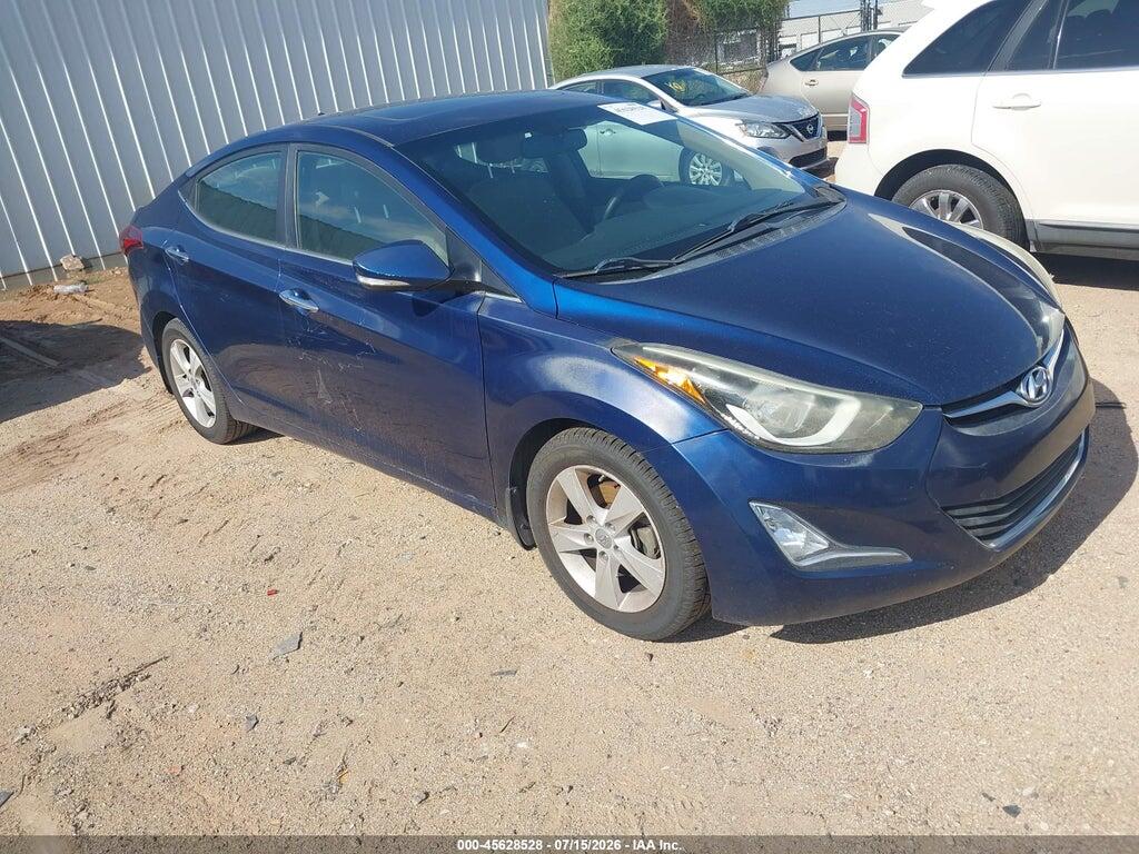 5NPDH4AE3GH687905 2016 HYUNDAI ELANTRA photo no. 1