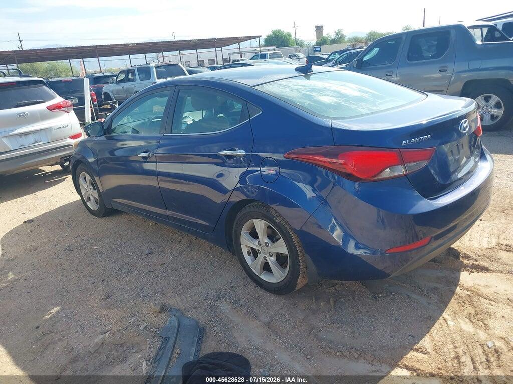 5NPDH4AE3GH687905 2016 HYUNDAI ELANTRA photo no. 3