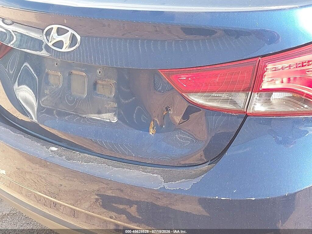 5NPDH4AE3GH687905 2016 HYUNDAI ELANTRA photo no. 6