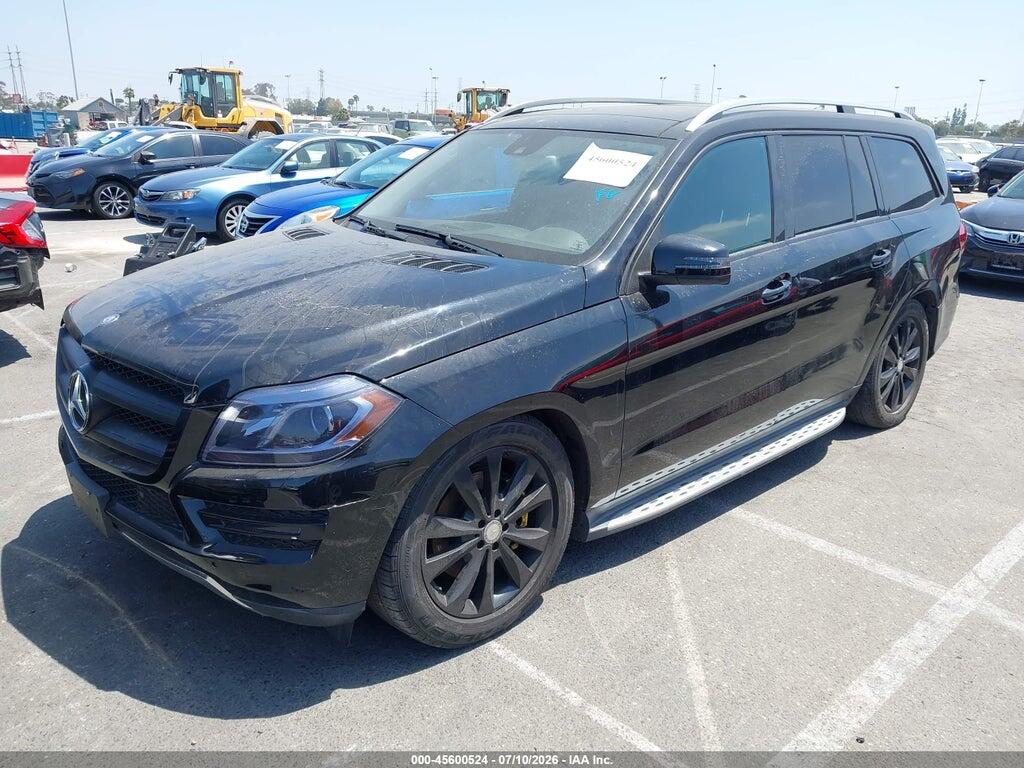 4JGDF6EE5GA624772 2016 MERCEDES-BENZ GL 450 photo no. 2