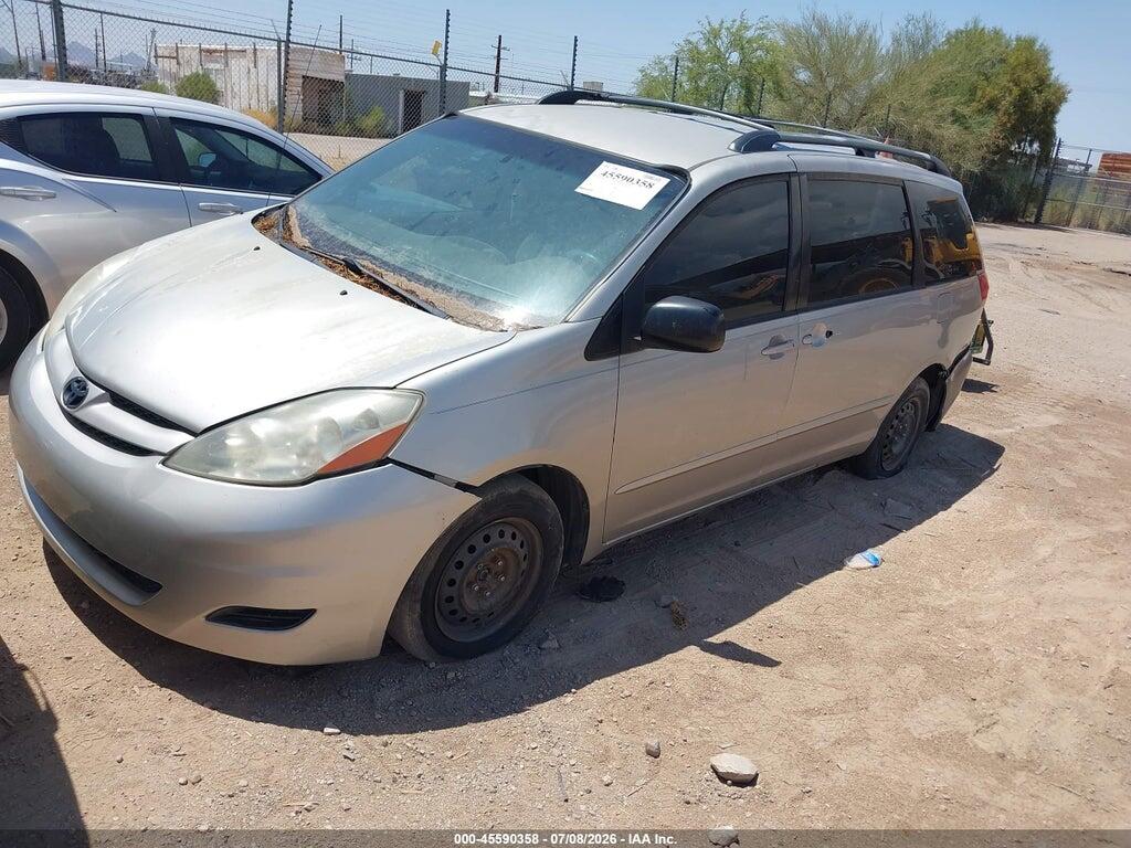 5TDZK23C57S054307 2007 TOYOTA SIENNA photo no. 2