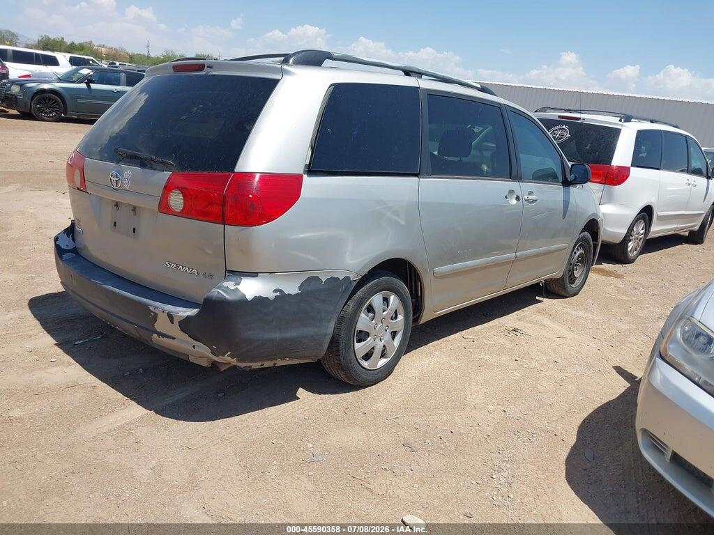 5TDZK23C57S054307 2007 TOYOTA SIENNA photo no. 4