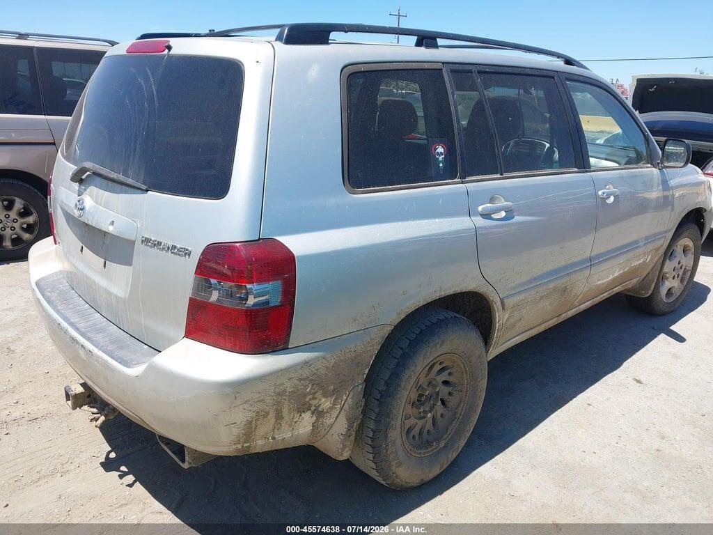 JTEEP21A150073143 2005 TOYOTA HIGHLANDER photo no. 4