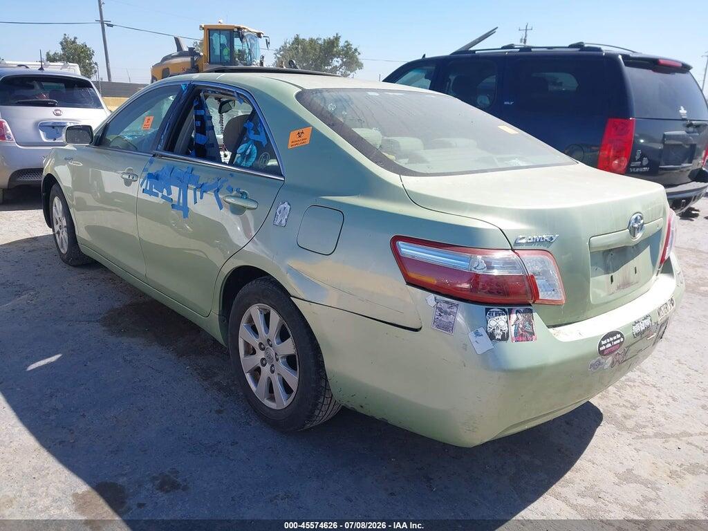 4T1BB46K27U007839 2007 TOYOTA CAMRY HYBRID photo no. 3
