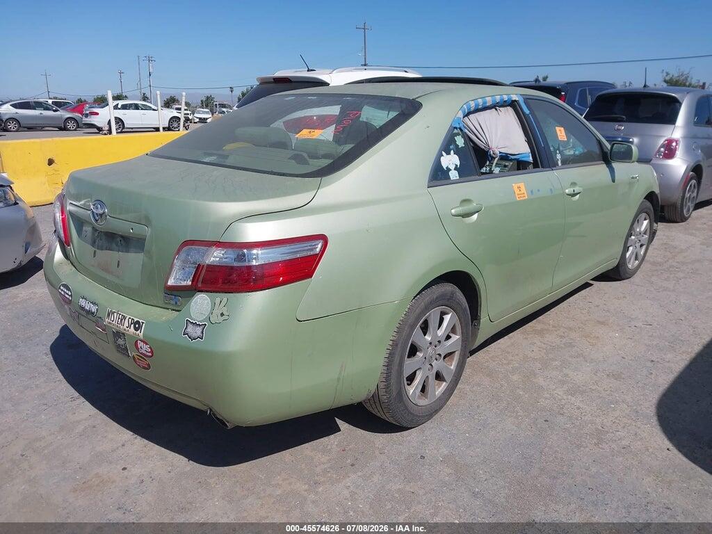 4T1BB46K27U007839 2007 TOYOTA CAMRY HYBRID photo no. 4
