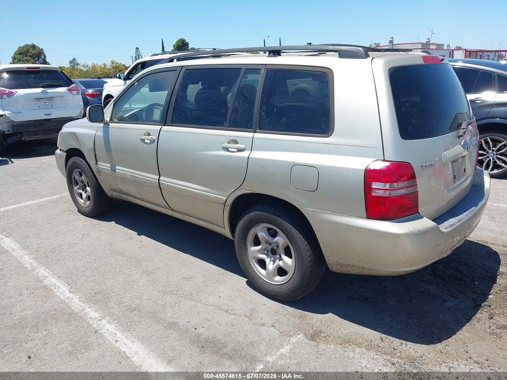 JTEGD21A230054986 2003 TOYOTA HIGHLANDER photo no. 3