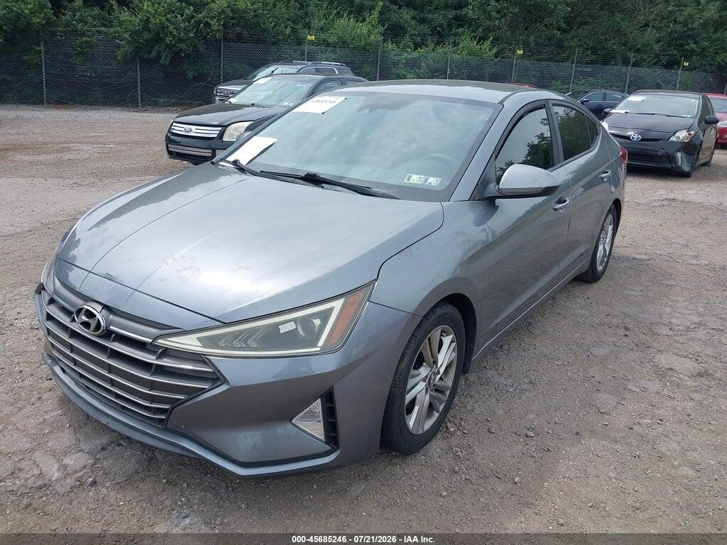 KMHD84LF5KU810281 2019 HYUNDAI ELANTRA photo no. 2