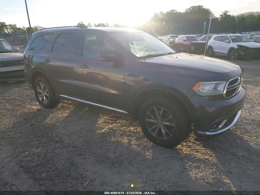 1C4RDJDG3GC455782 2016 DODGE DURANGO photo no. 1