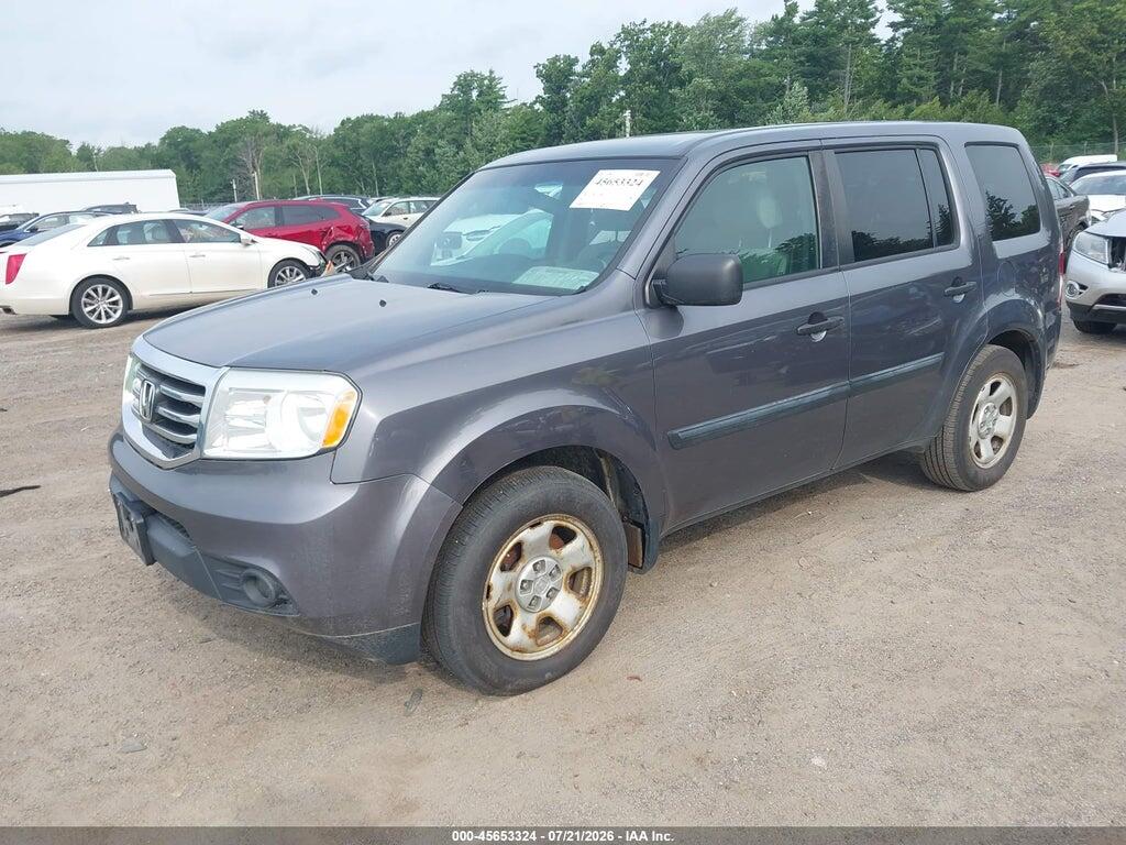 5FNYF4H22FB030996 2015 HONDA PILOT photo no. 2
