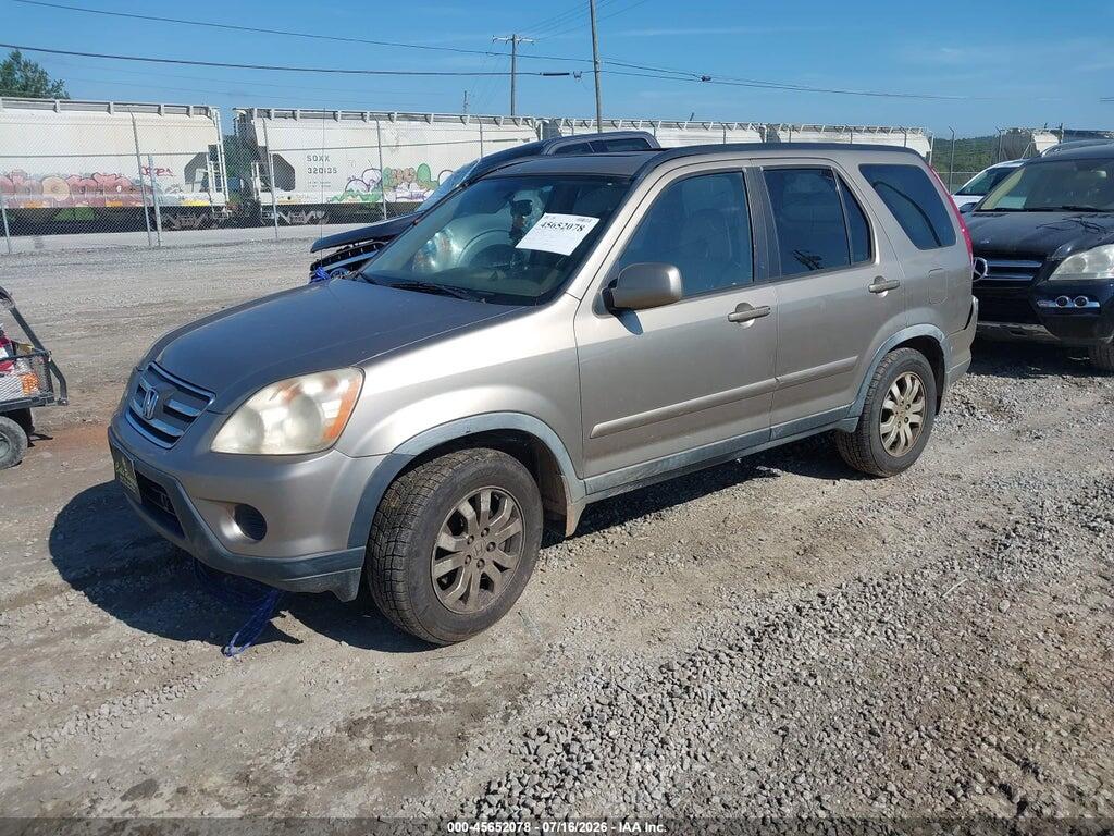 JHLRD78965C039806 2005 HONDA CR-V photo no. 2
