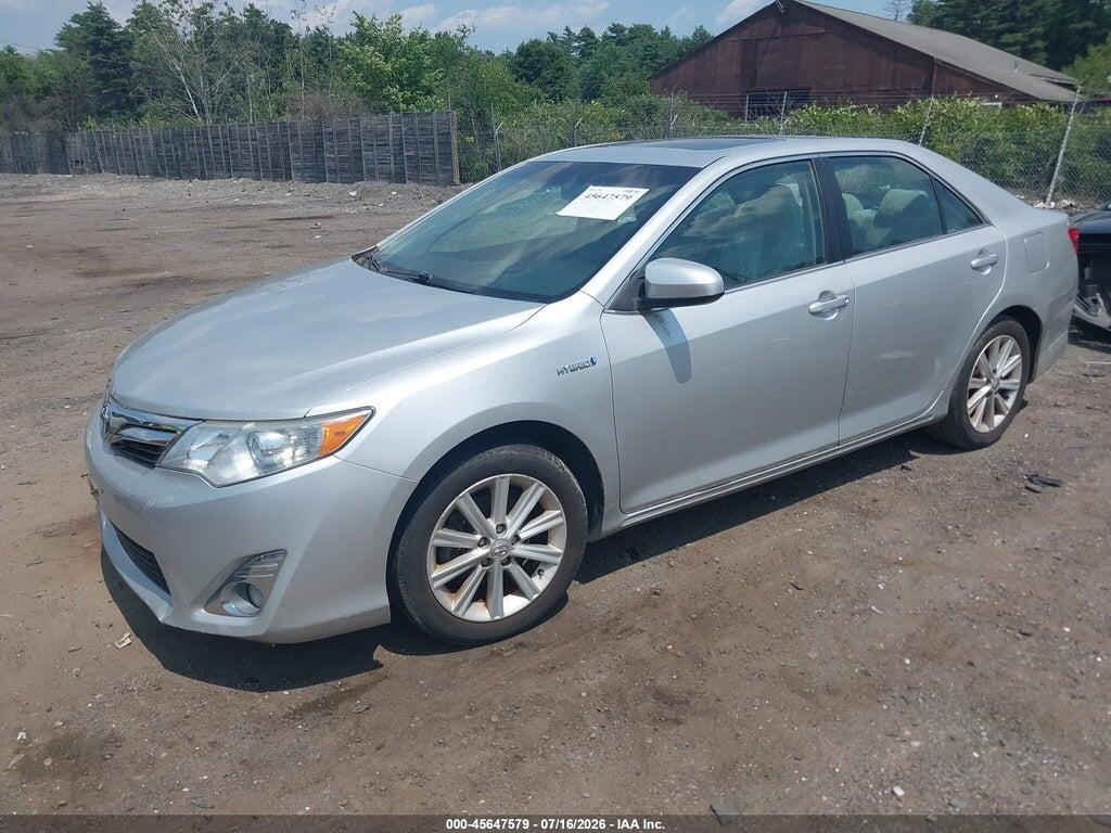 4T1BD1FK8CU048320 2012 TOYOTA CAMRY HYBRID photo no. 2