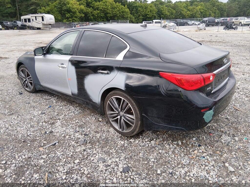 JN1EV7AR9HM830609 2017 INFINITI Q50 photo no. 3