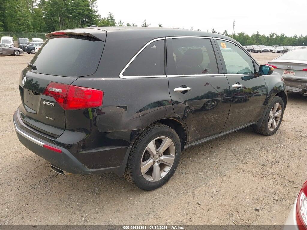 2HNYD2H47BH529769 2011 ACURA MDX photo no. 4