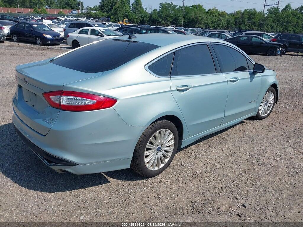 3FA6P0LU5ER135198 2014 FORD FUSION HYBRID photo no. 4