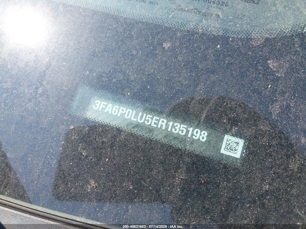 3FA6P0LU5ER135198 2014 FORD FUSION HYBRID photo no. 9
