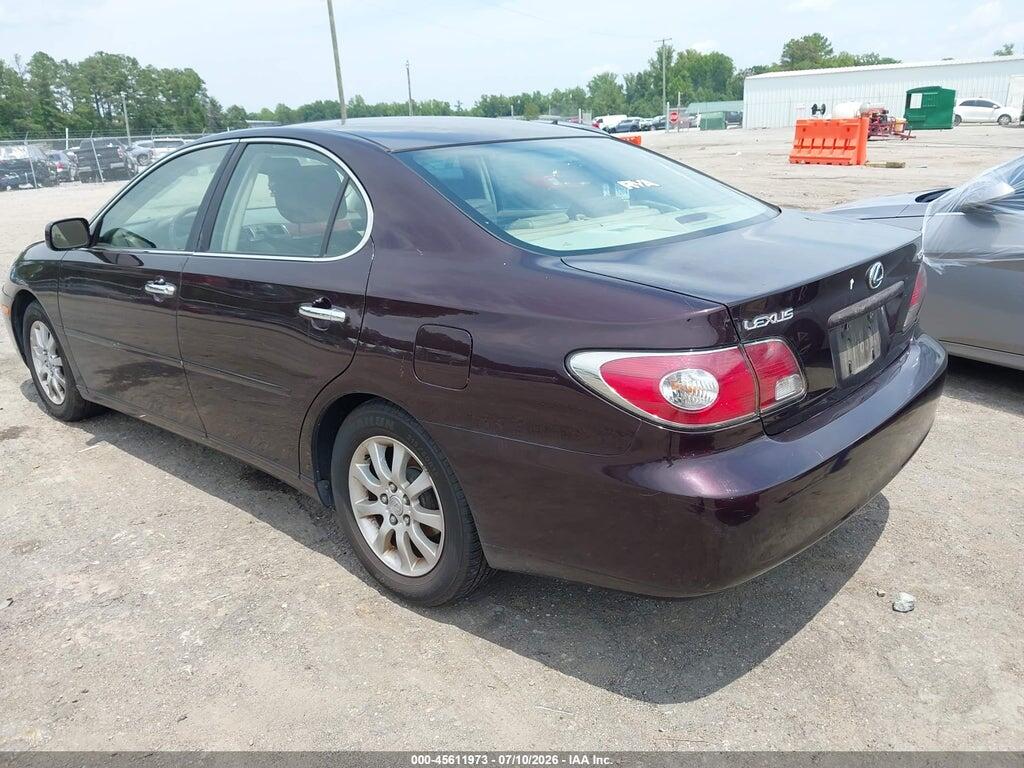 JTHBF30GX25013784 2002 LEXUS ES 300 photo no. 3
