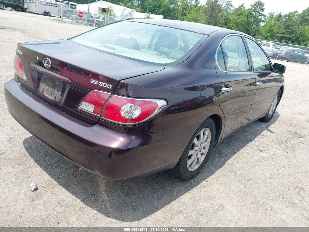 JTHBF30GX25013784 2002 LEXUS ES 300 photo no. 4
