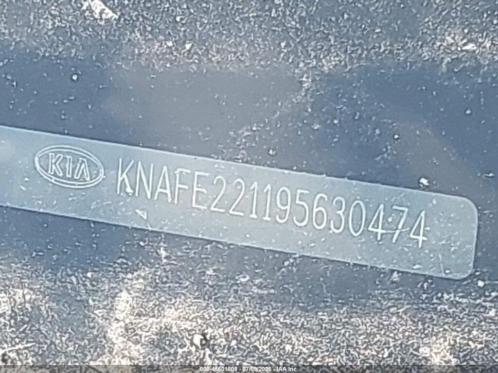 KNAFE221195630474 2009 KIA SPECTRA photo no. 9