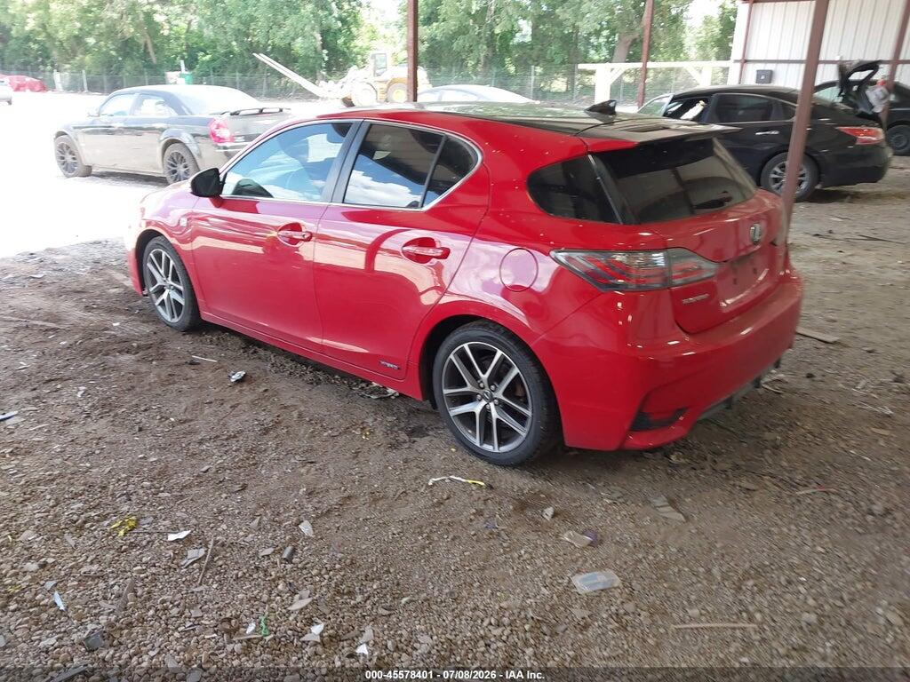 JTHKD5BH5E2193222 2014 LEXUS CT 200H photo no. 3