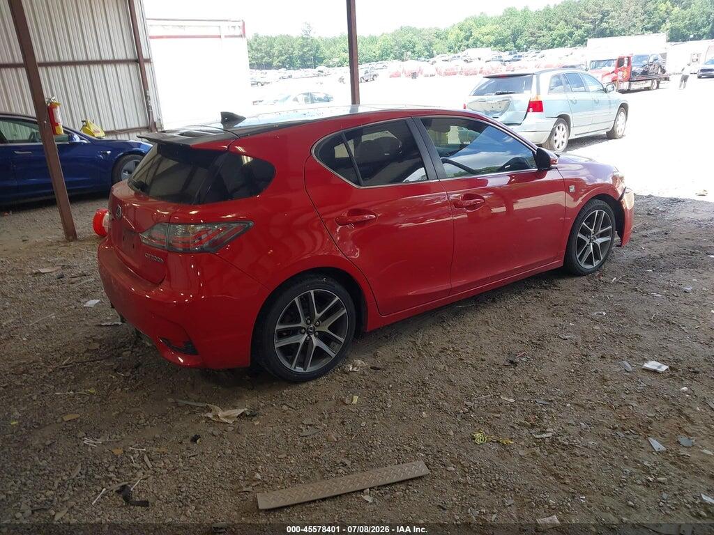 JTHKD5BH5E2193222 2014 LEXUS CT 200H photo no. 4