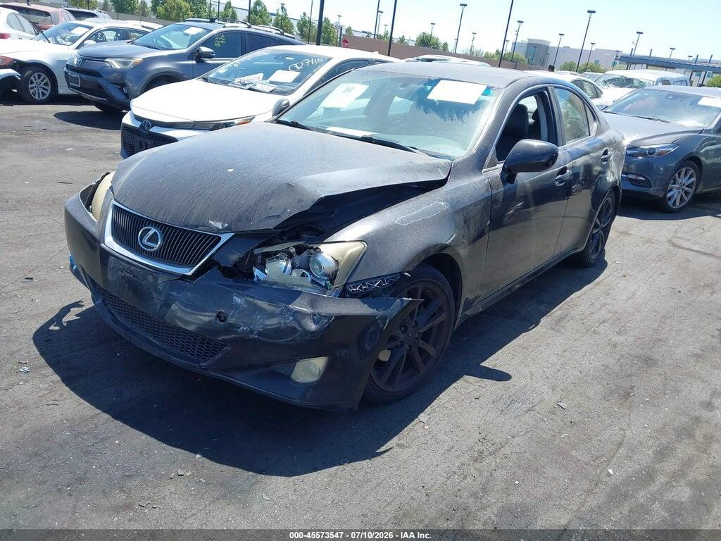 JTHBK262075029209 2007 LEXUS IS 250 photo no. 2