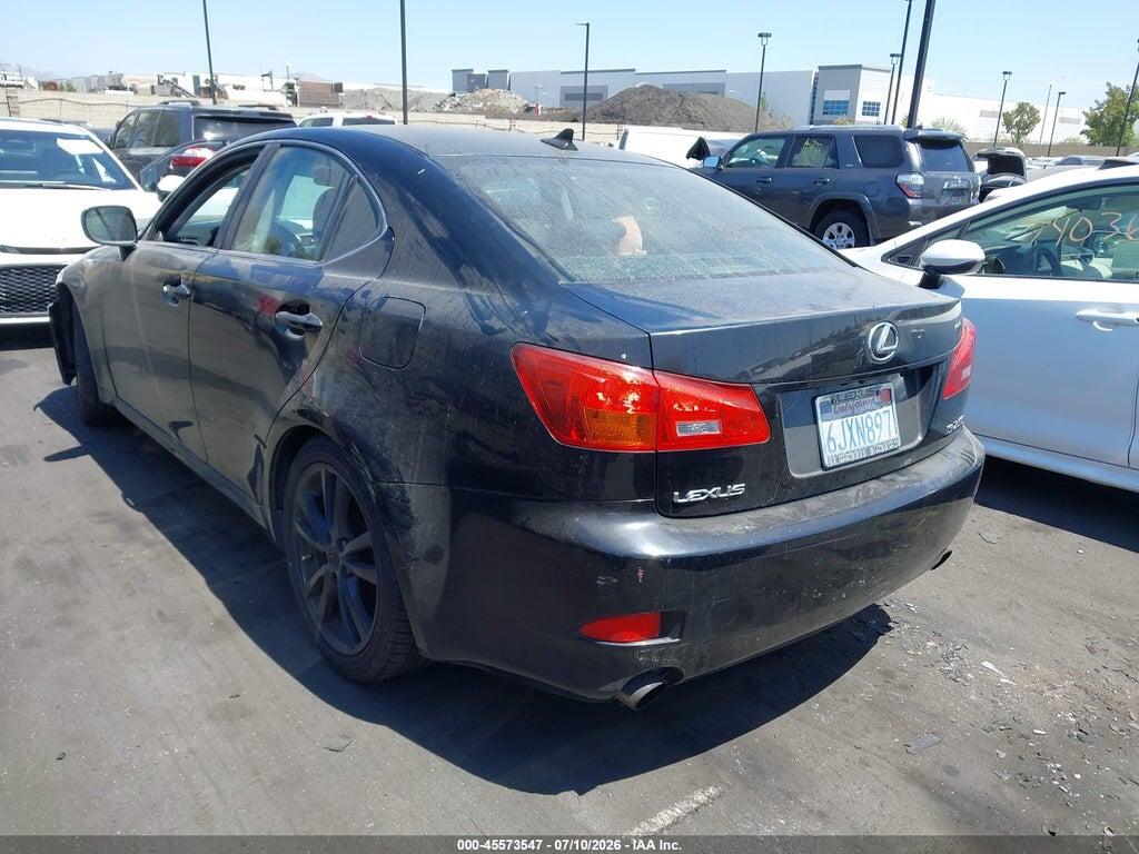 JTHBK262075029209 2007 LEXUS IS 250 photo no. 3
