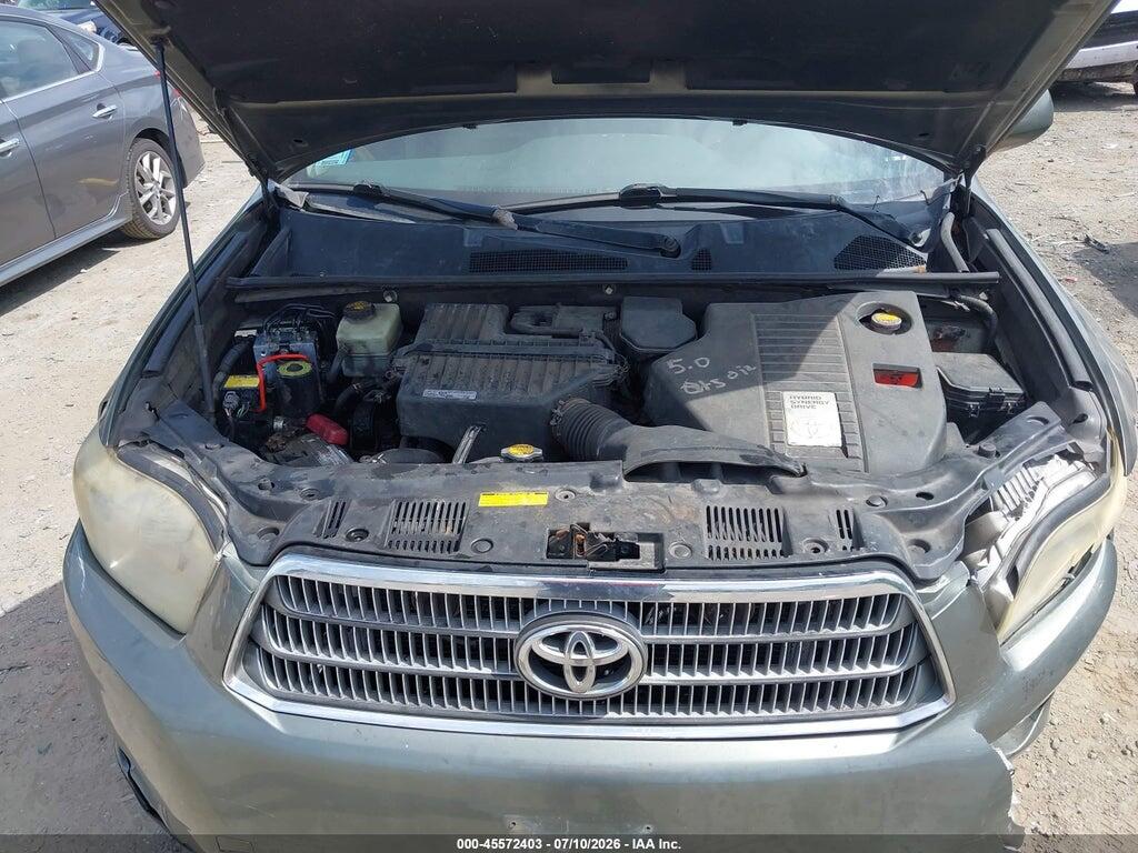 JTEJW3EH2A2046630 2010 TOYOTA HIGHLANDER HYBRID photo no. 10