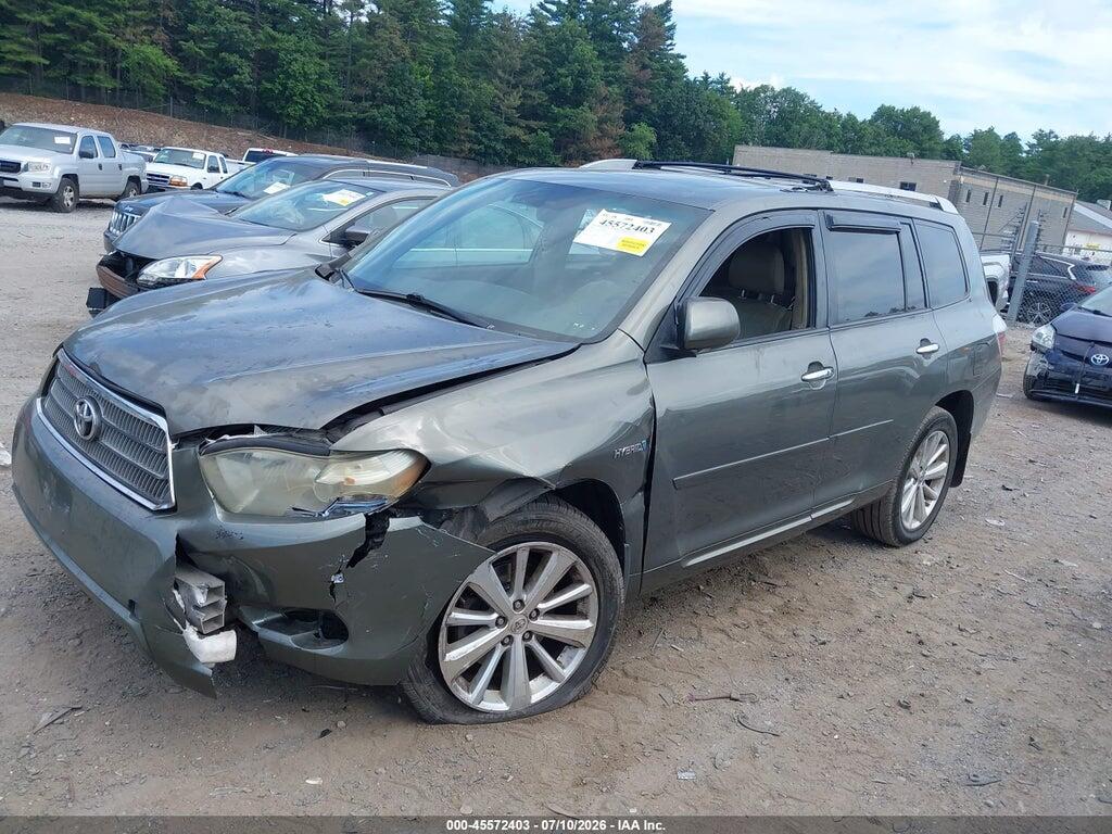 JTEJW3EH2A2046630 2010 TOYOTA HIGHLANDER HYBRID photo no. 2