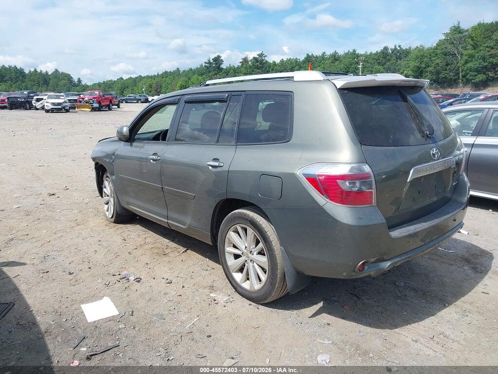 JTEJW3EH2A2046630 2010 TOYOTA HIGHLANDER HYBRID photo no. 3