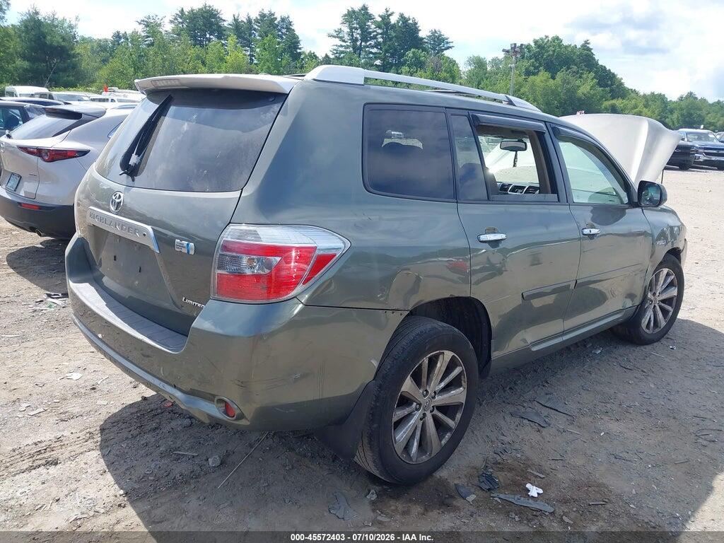 JTEJW3EH2A2046630 2010 TOYOTA HIGHLANDER HYBRID photo no. 4