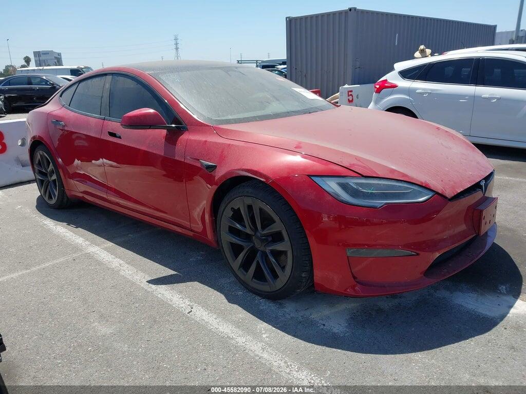 5YJSA1E53MF428801 2021 TESLA MODEL S photo no. 1